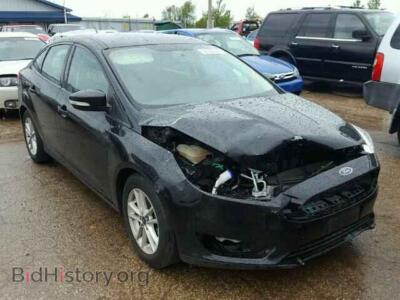 2015 Ford FOCUS Focus SE, черный — VIN 1FADP3F25FL200828, Copart