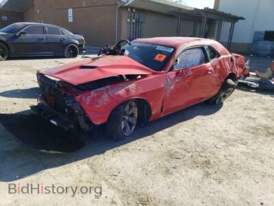 2016 Dodge CHALLENGER, red — VIN 2C3CDZAG2GH280192, Copart