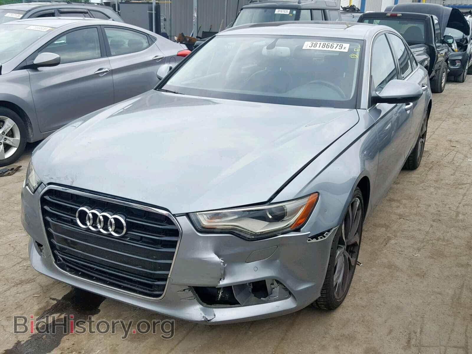 2013 AUDI A6 - VIN: WAUDFAFC8DN066678 - Photo 2