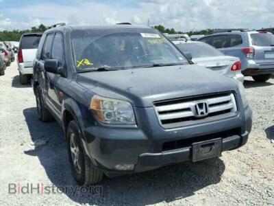 2006 Honda PILOT Pilot EX, gray — VIN 5FNYF28766B026594, Copart