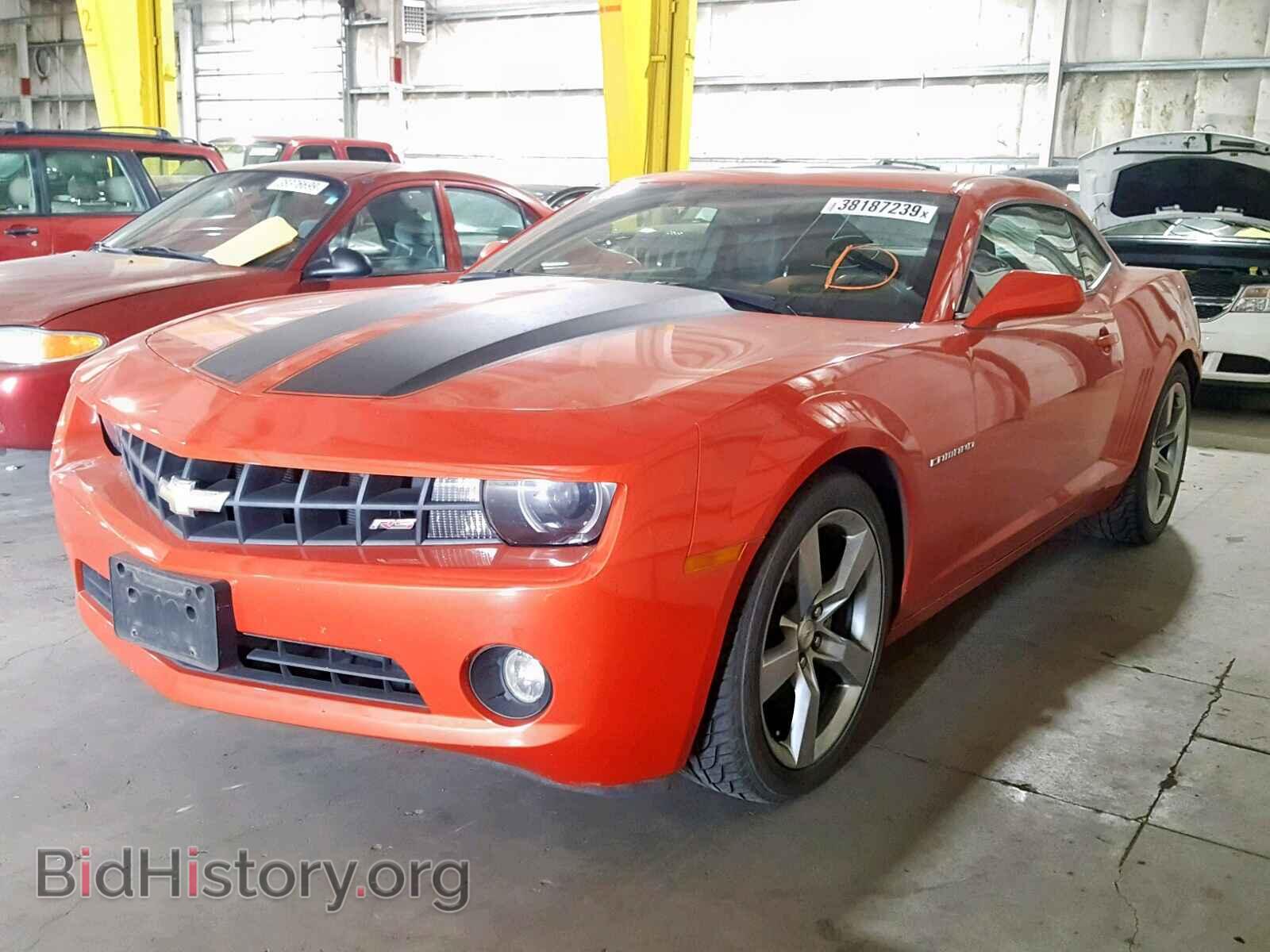 2012 CHEVROLET CAMARO - VIN: 2G1FC1E33C9104219 - Фото 2