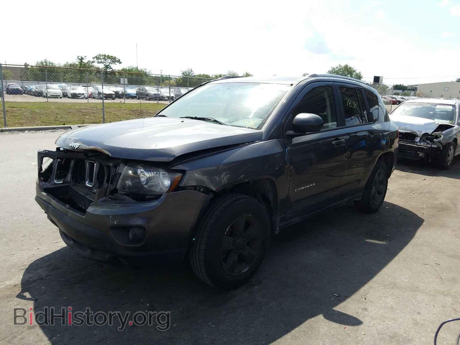 2015 JEEP COMPASS - VIN: 1C4NJCBA8FD219266 - Фото 2