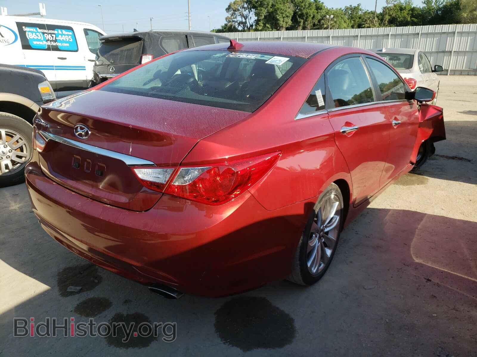2012 HYUNDAI SONATA - VIN: 5NPEC4AC5CH461635 - Фото 4