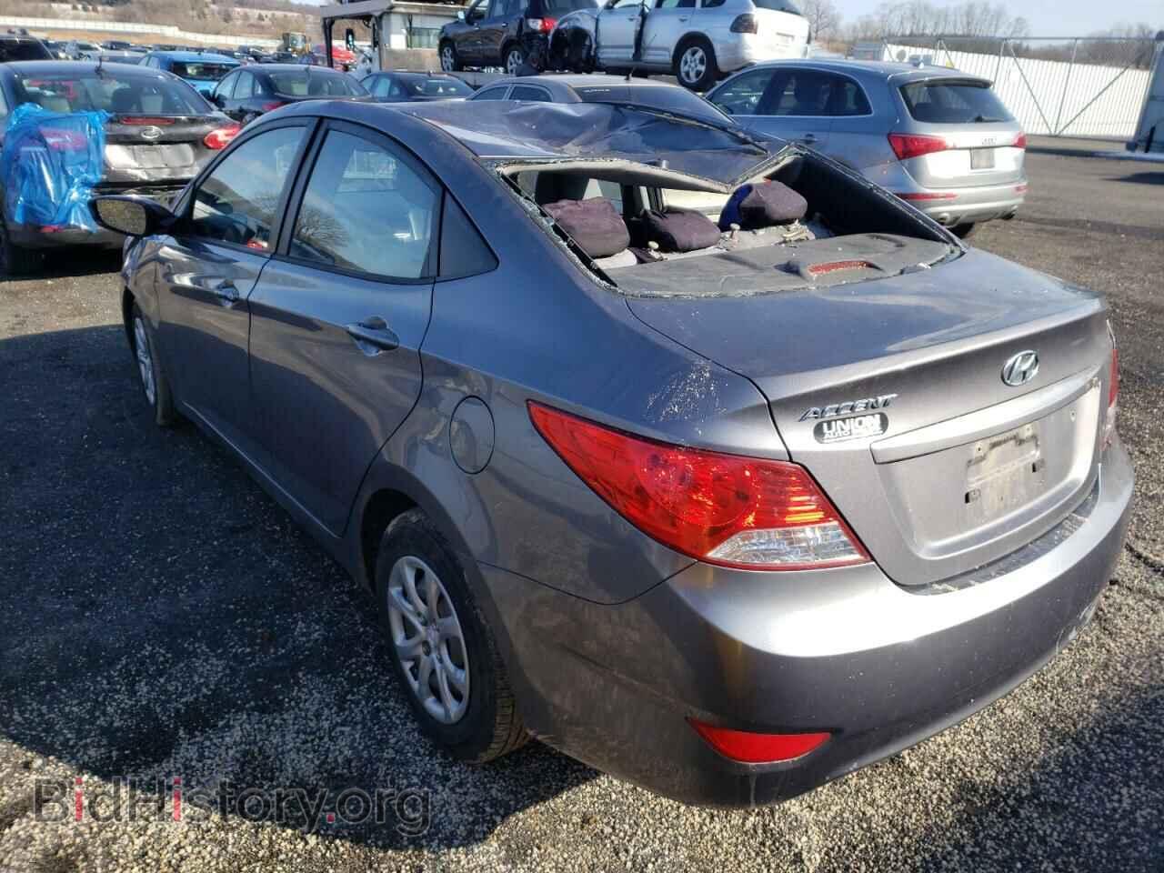 2013 HYUNDAI ACCENT - VIN: KMHCT4AEXDU504054 - Фото 3
