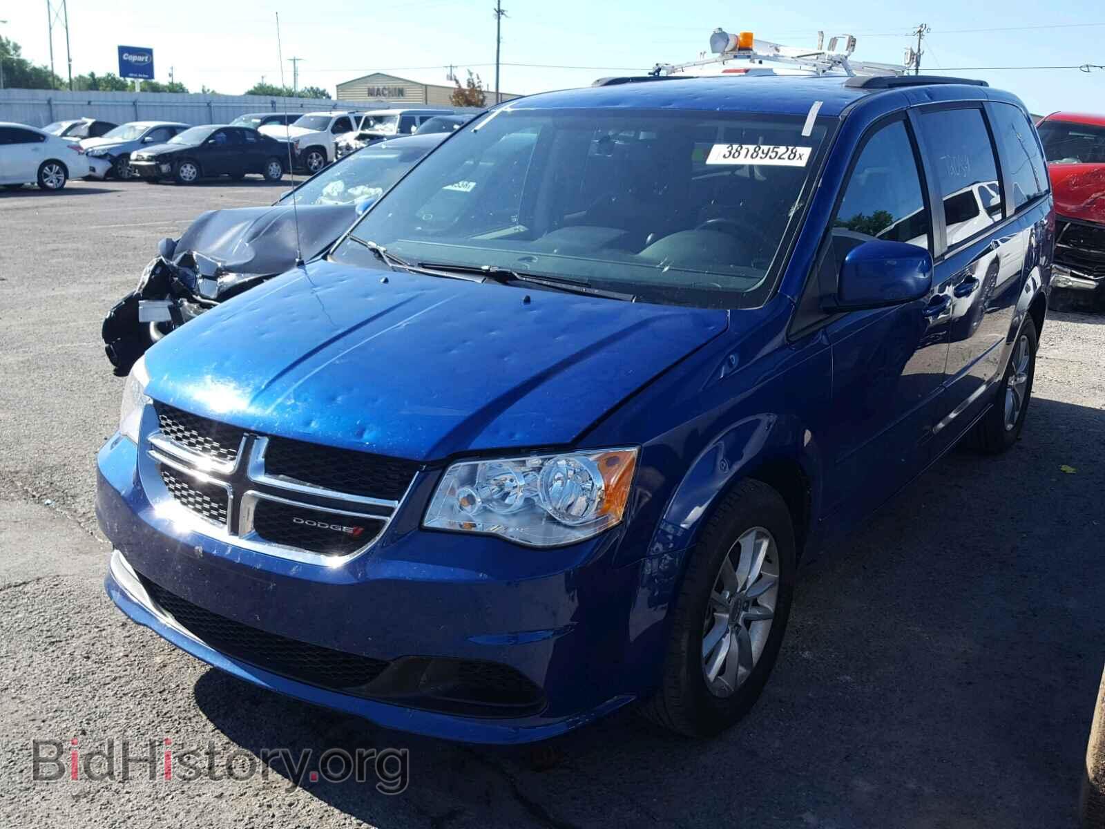 2013 DODGE CARAVAN - VIN: 2C4RDGCG3DR726346 - Фото 2
