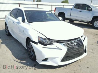 2015 Lexus IS, белый — VIN JTHBF1D29F5075489, Copart