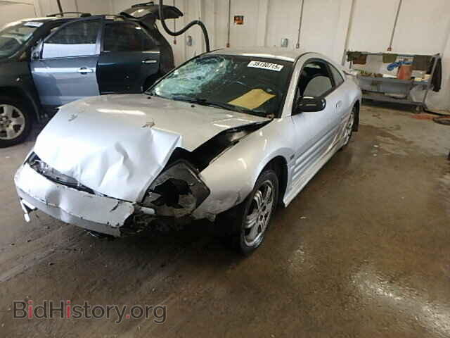 2001 MITSUBISHI ECLIPSE - VIN: 4A3AC84H41E099160 - Фото 2