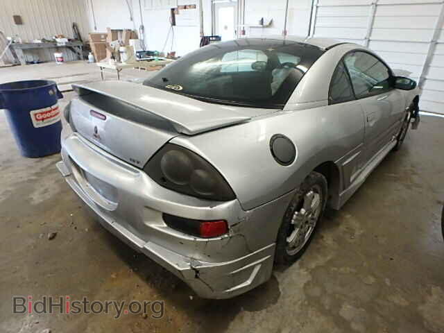 2001 MITSUBISHI ECLIPSE - VIN: 4A3AC84H41E099160 - Фото 4