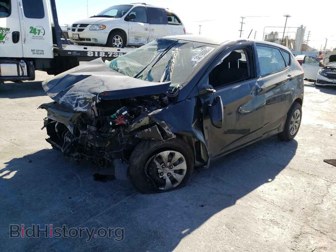 2017 HYUNDAI ACCENT - VIN: KMHCT5AE0HU363698 - Фото 2