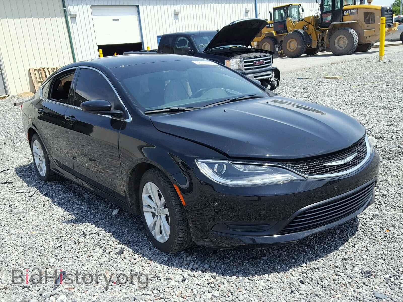 Фотография 1C3CCCFB3GN186066 - CHRYSLER 200 2016