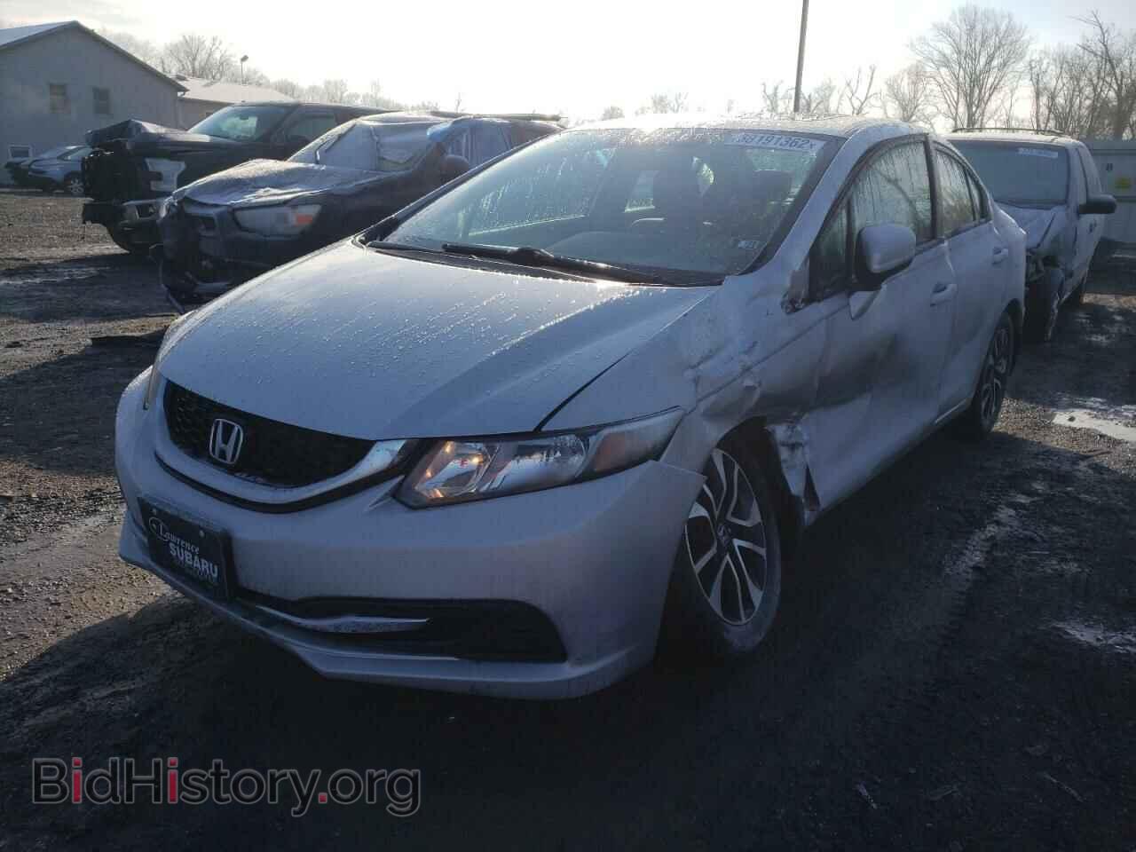 2014 HONDA CIVIC - VIN: 19XFB2F84EE268402 - Фото 2
