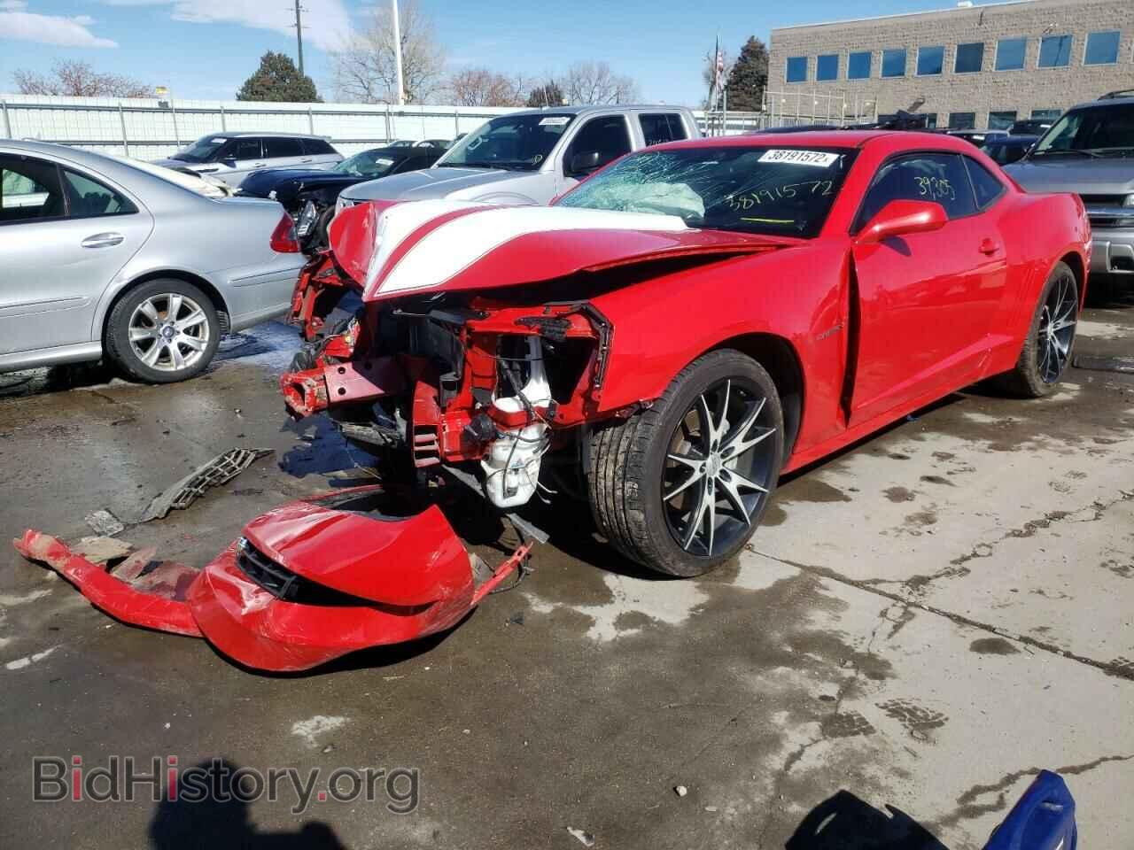 2014 CHEVROLET CAMARO - VIN: 2G1FA1E38E9306370 - Фото 2