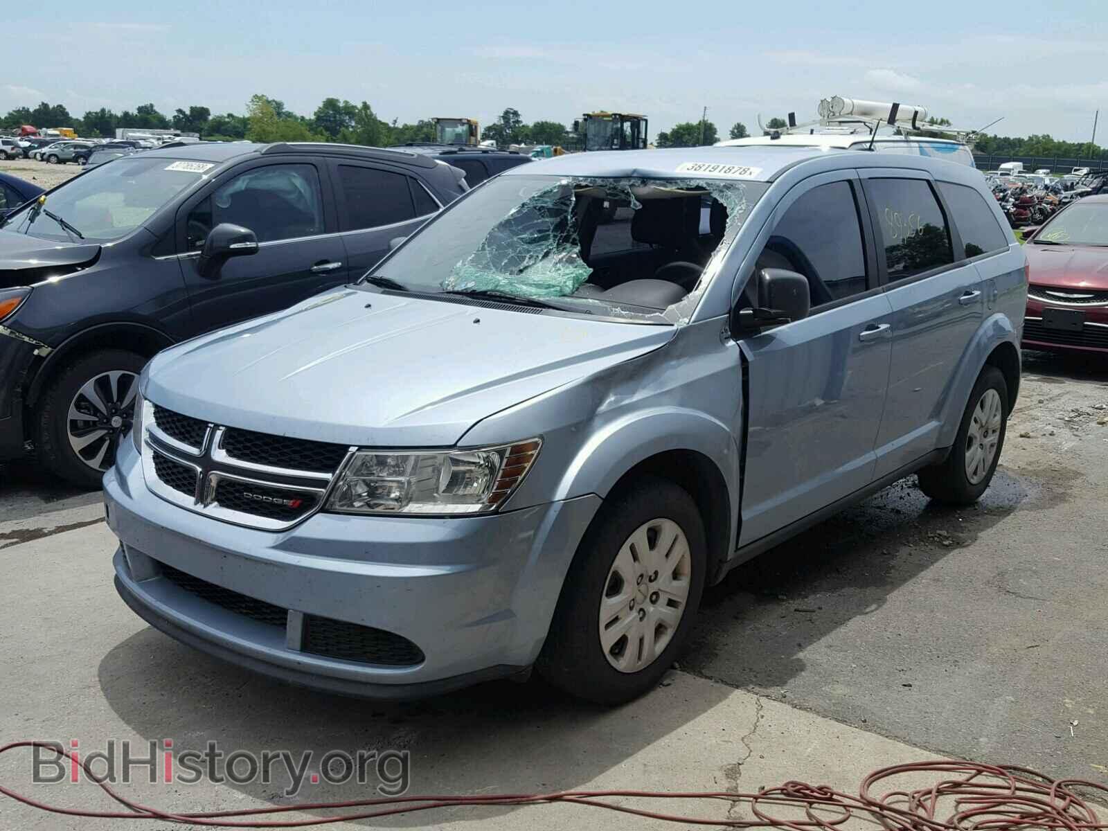 2013 DODGE JOURNEY SE - VIN: 3C4PDCAB5DT687621 - Фото 2