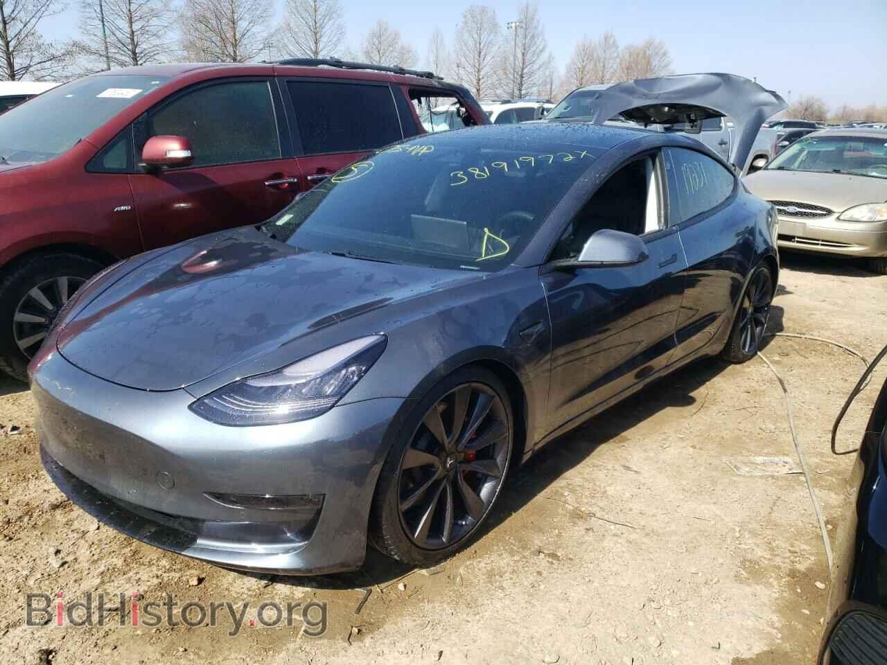 2020 TESLA MODEL 3 - VIN: 5YJ3E1EC0LF641033 - Фото 2