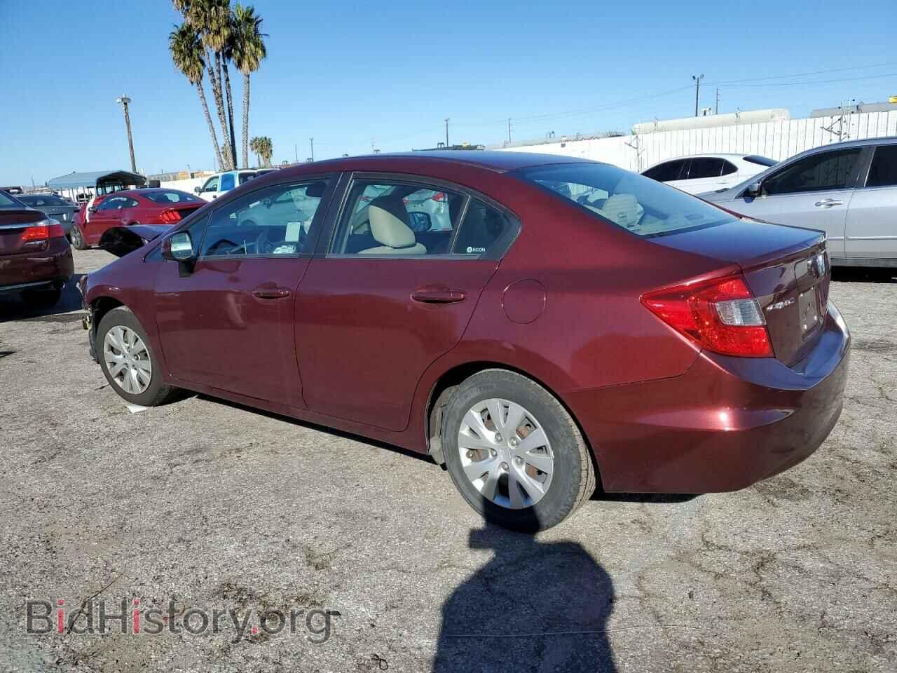 2012 HONDA CIVIC - VIN: 2HGFB2F50CH543529 - Фото 2