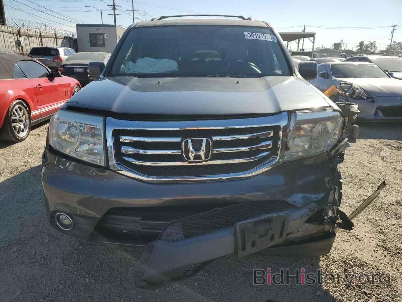 Report 5FNYF3H45DB001372 HONDA PILOT 2013 GRAY GAS - price and damage ...