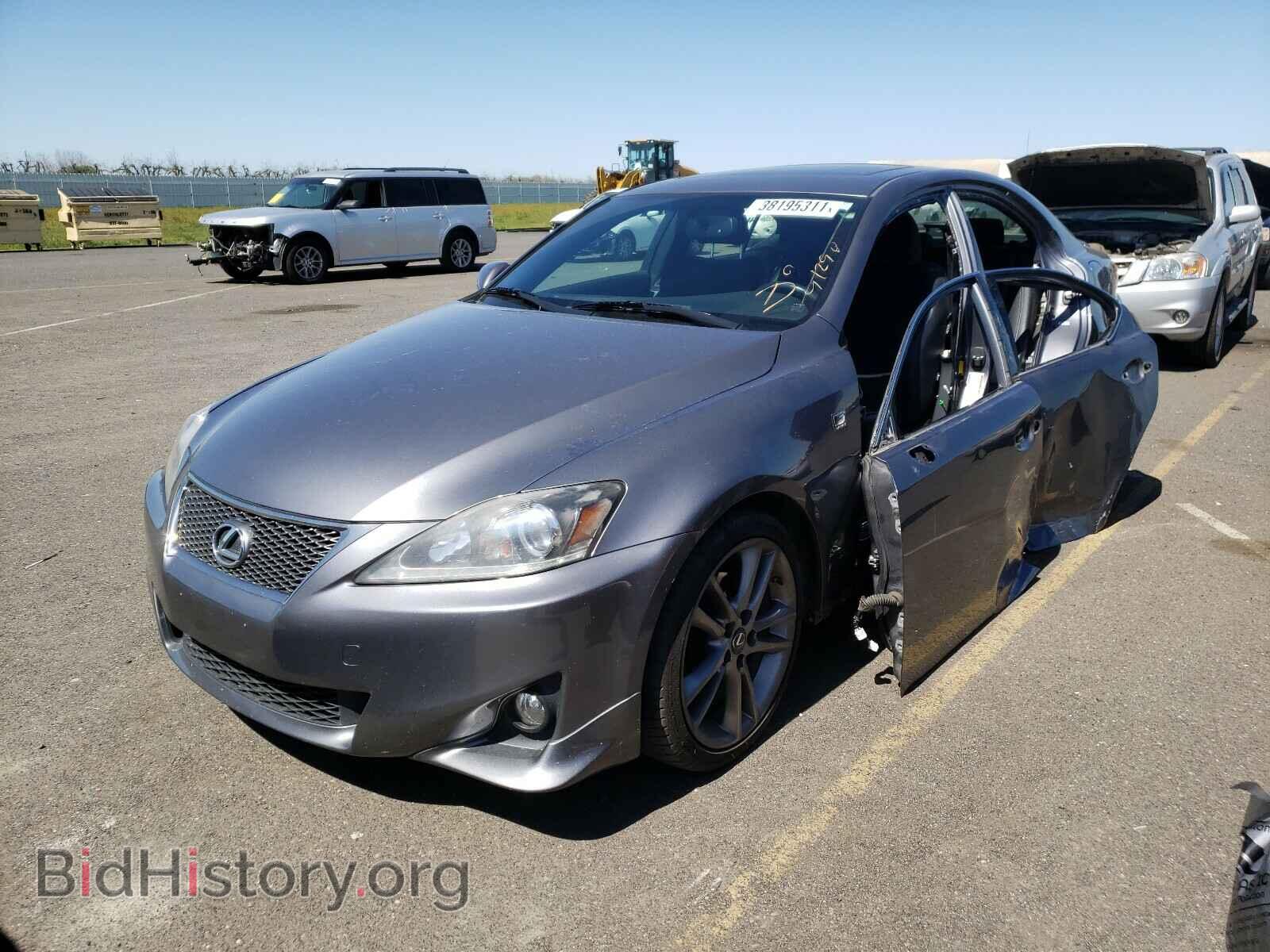 2012 LEXUS IS - VIN: JTHBF5C24C5170627 - Фото 2