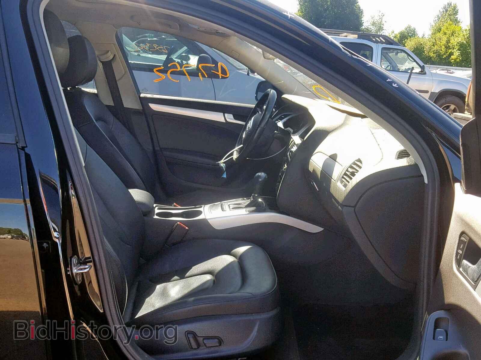 2012 AUDI A4 - VIN: WAUAFAFL6CN008280 - Фото 5