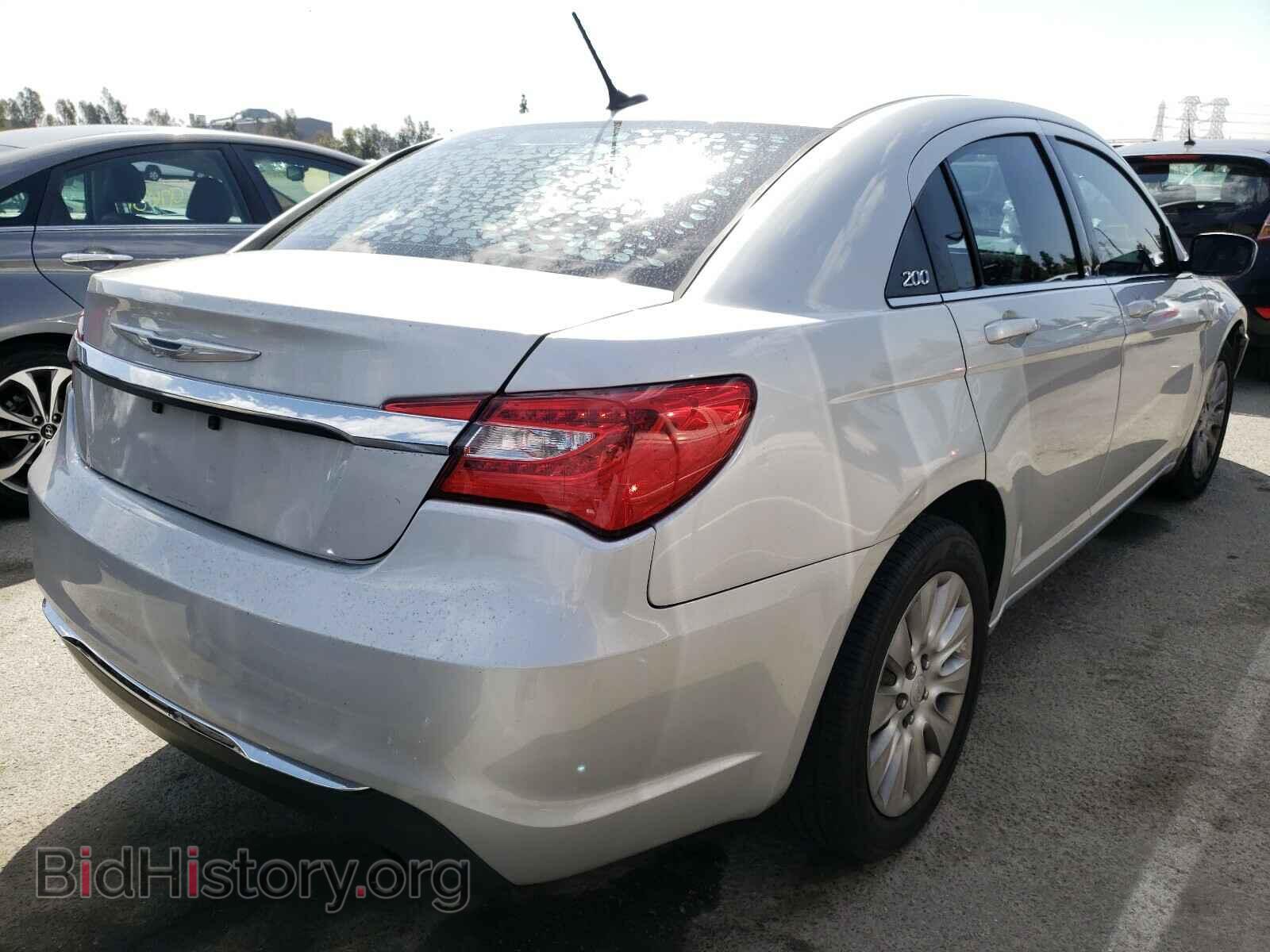 2012 CHRYSLER 200 - VIN: 1C3CCBAB8CN321344 - Фото 4