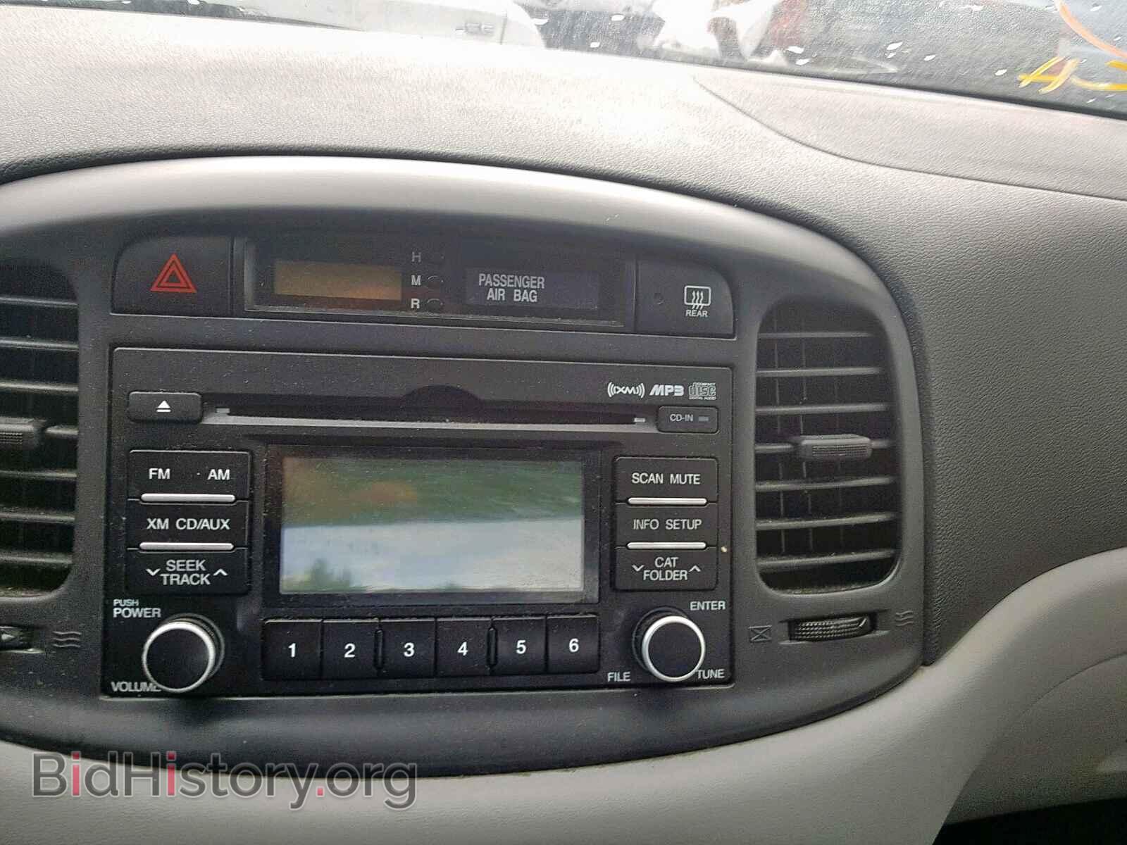 2011 HYUNDAI ACCENT - VIN: KMHCN4AC1BU607627 - Фото 9