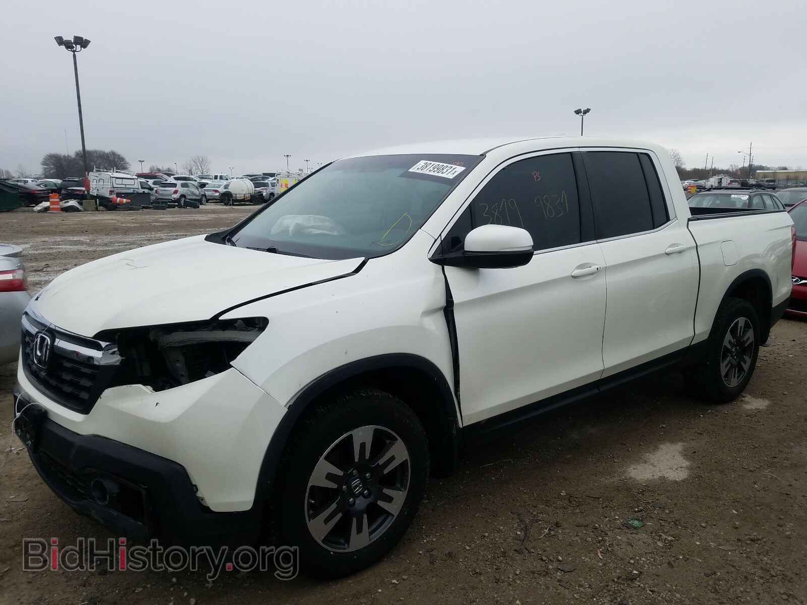 2017 HONDA RIDGELINE - VIN: 5FPYK3F64HB022310 - Фото 2