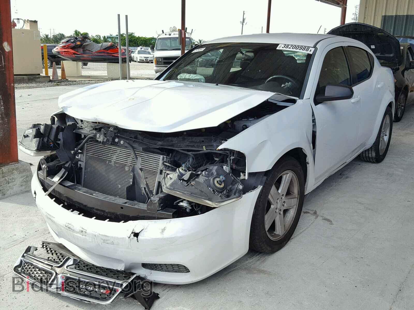 2013 DODGE AVENGER - VIN: 1C3CDZAB4DN665129 - Фото 2