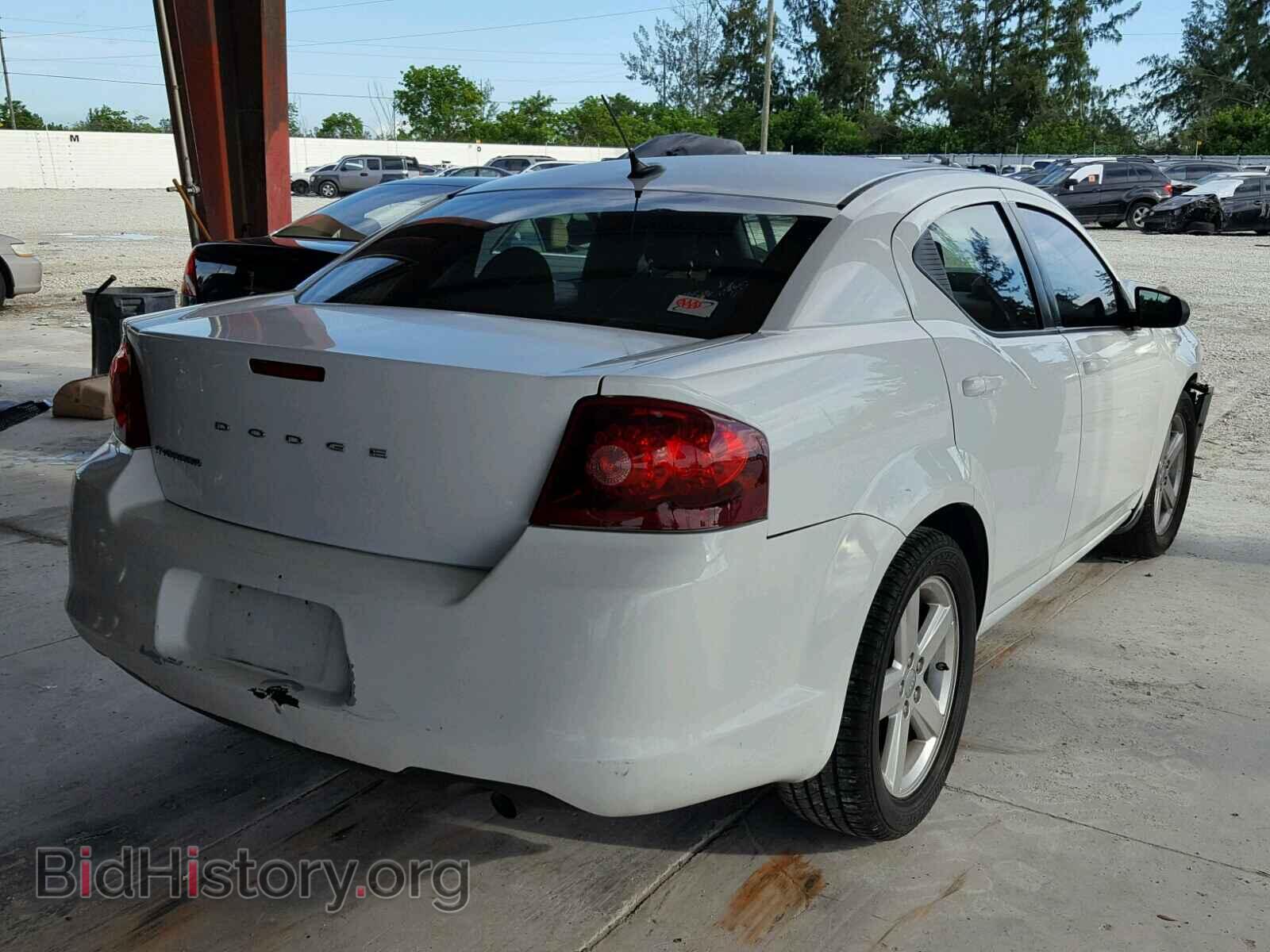 2013 DODGE AVENGER - VIN: 1C3CDZAB4DN665129 - Фото 4