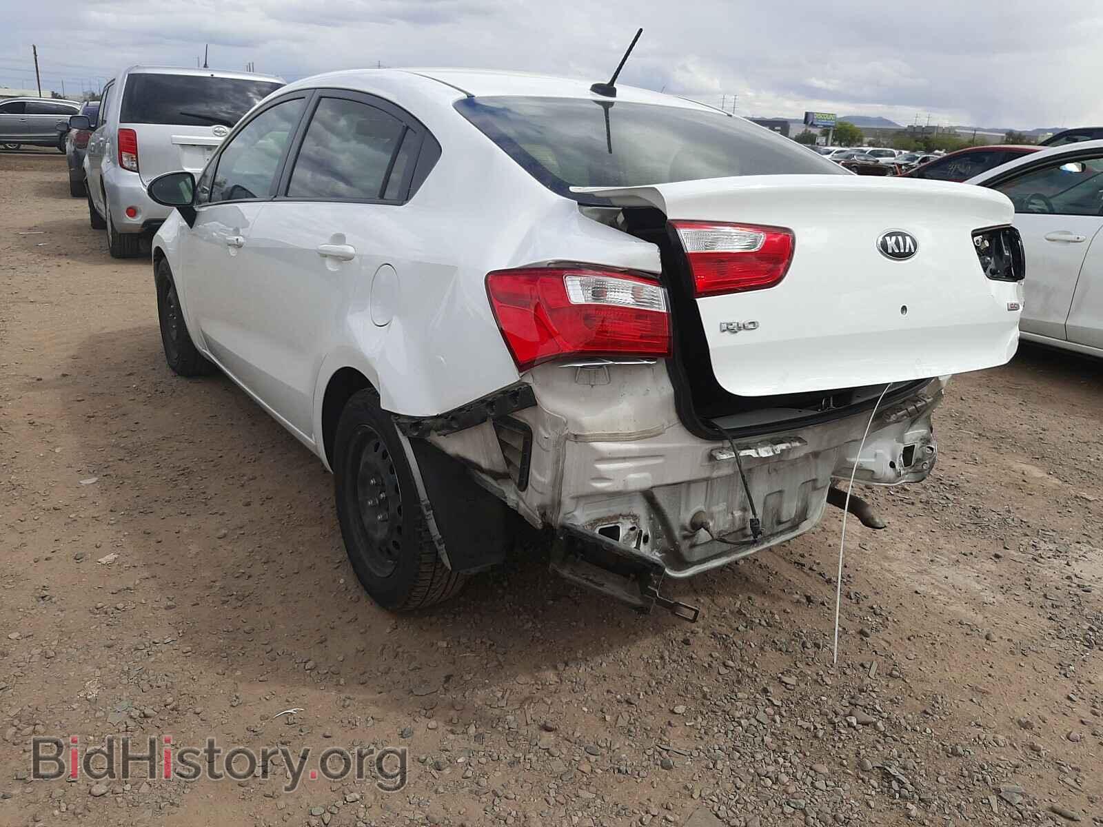 2013 KIA RIO - VIN: KNADM4A35D6237976 - Фото 3