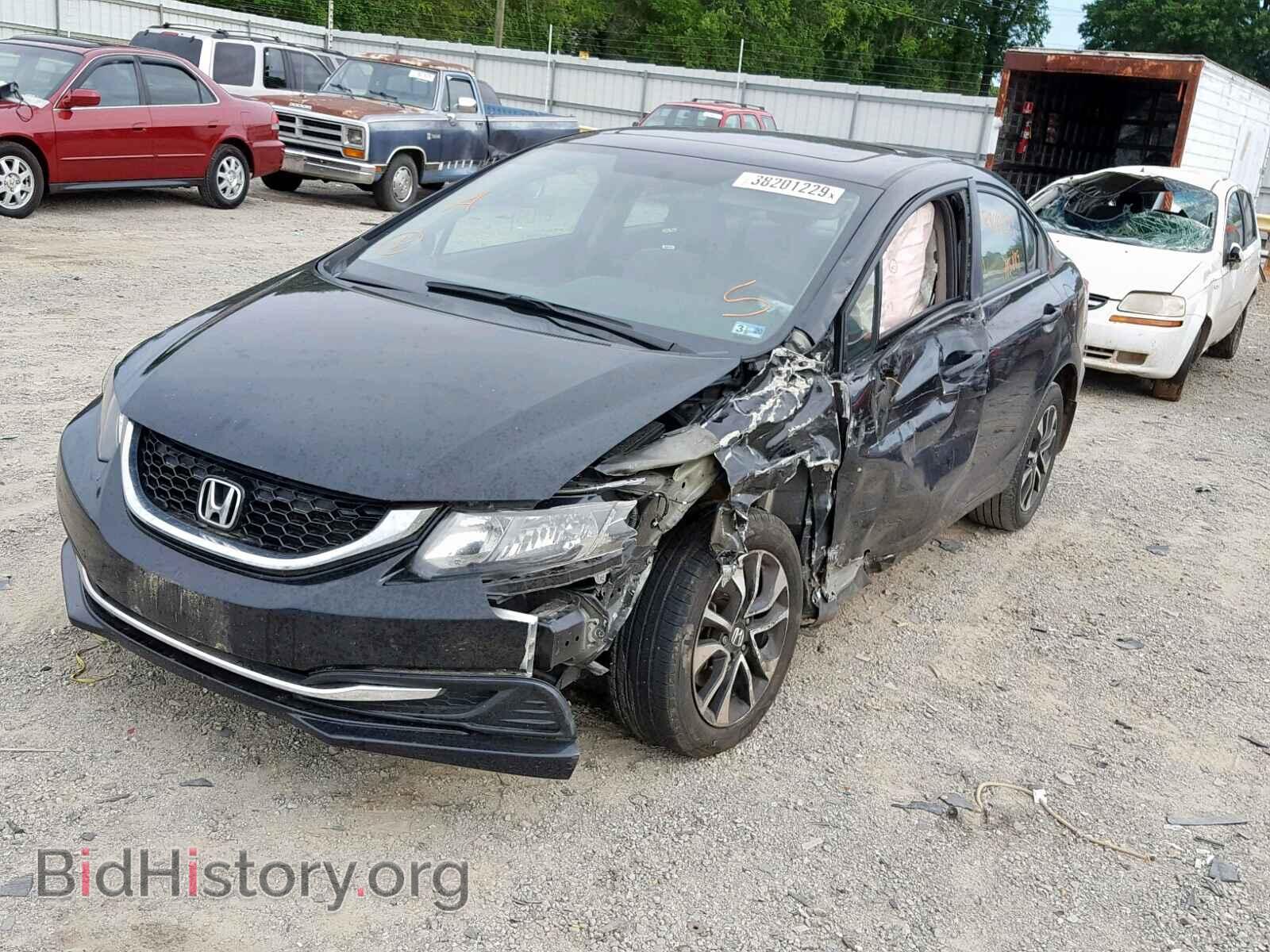 2013 HONDA CIVIC - VIN: 19XFB2F88DE043396 - Фото 2