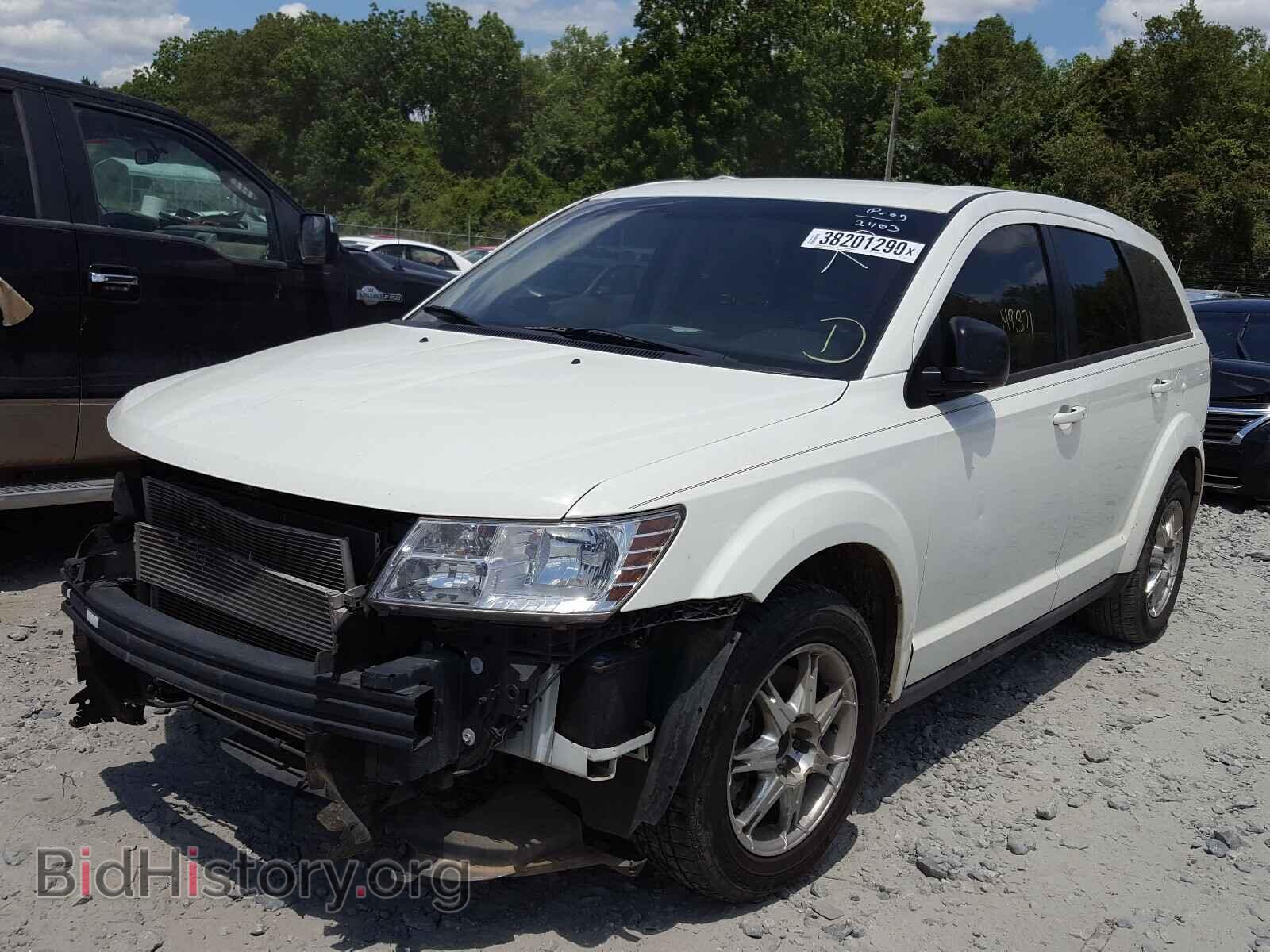 2013 DODGE JOURNEY - VIN: 3C4PDCAB1DT730741 - Фото 2