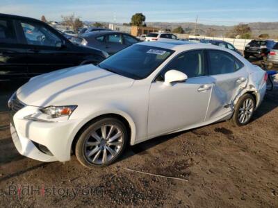 2015 Lexus IS IS 250, белый — VIN JTHBF1D23F5047008, Copart