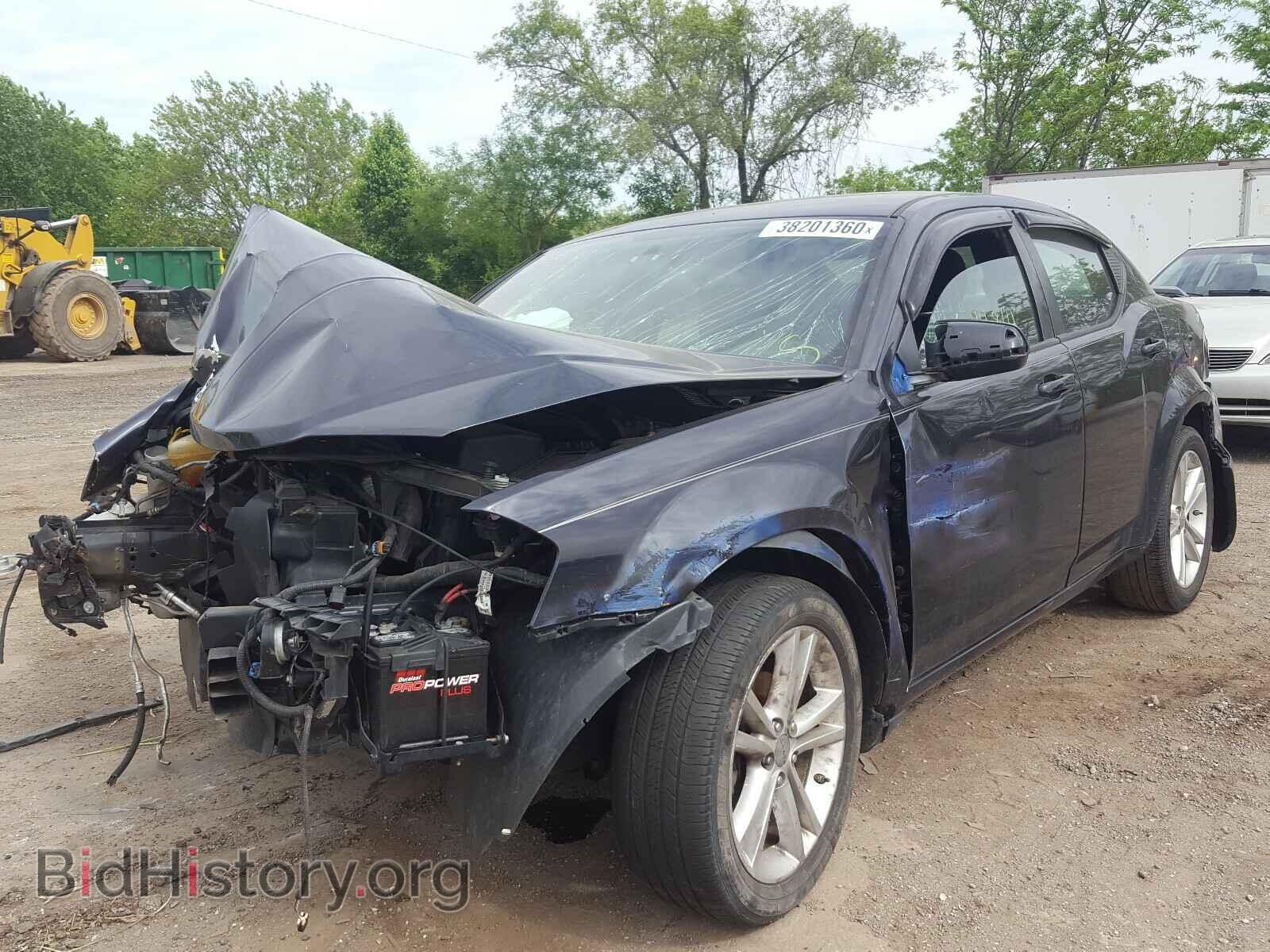 2011 DODGE AVENGER - VIN: 1B3BD1FG7BN585044 - Фото 2
