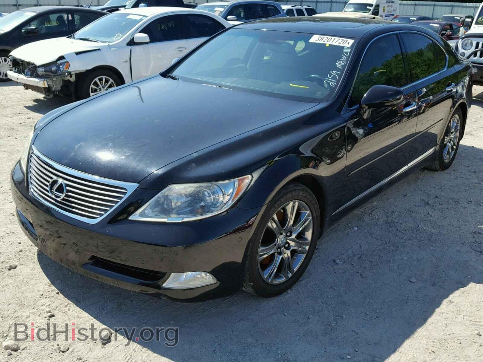 2007 LEXUS LS460 - VIN: JTHBL46F875048005 - Фото 2