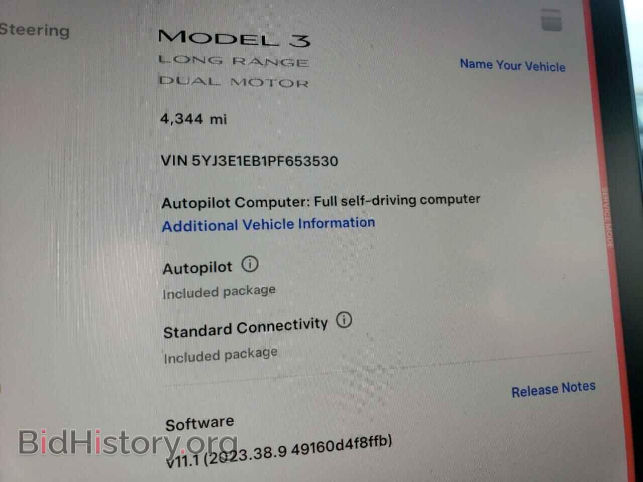 2023 TESLA MODEL 3 - VIN: 5YJ3E1EB1PF653530 - Photo 9