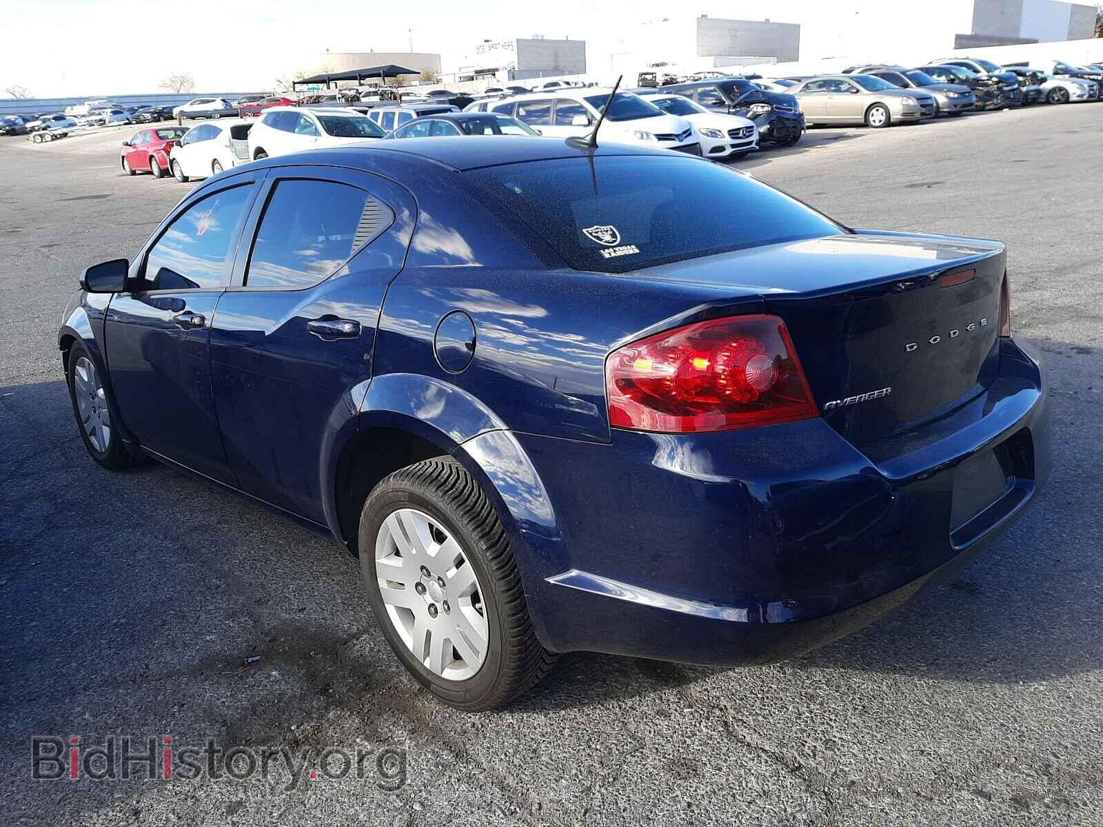 2014 DODGE AVENGER - VIN: 1C3CDZAB4EN184329 - Фото 3