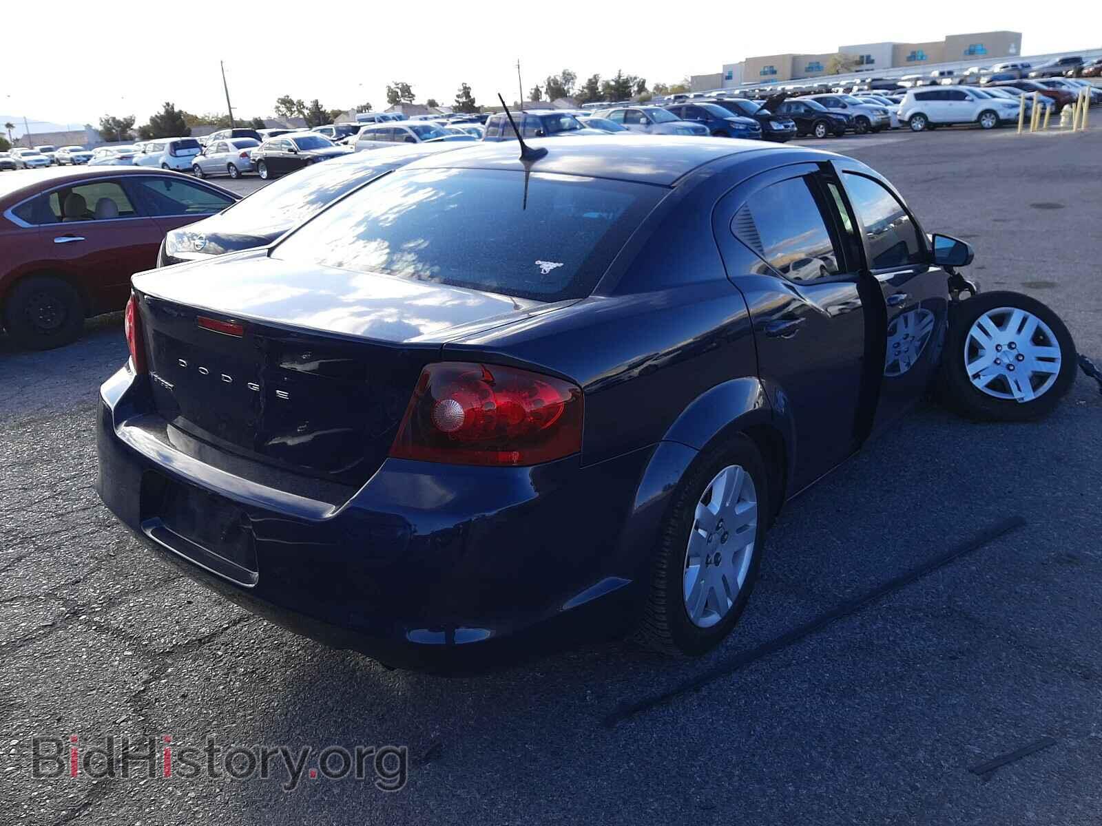 2014 DODGE AVENGER - VIN: 1C3CDZAB4EN184329 - Фото 4