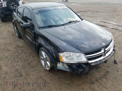2011 Dodge AVENGER Avenger LU, черный — VIN 1B3BD2FG8BN514778, Copart