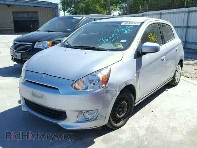 2015 MITSUBISHI MIRAGE - VIN: ML32A3HJ5FH056162 - Фото 2