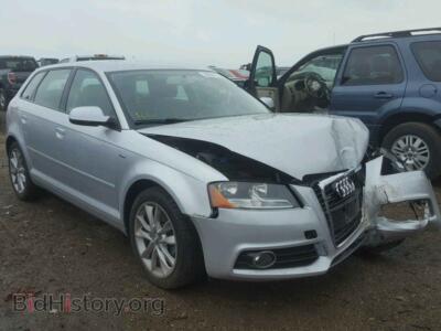 2011 Audi A3 A3 Premium, silver — VIN WAUDFAFM7BA020353, Copart