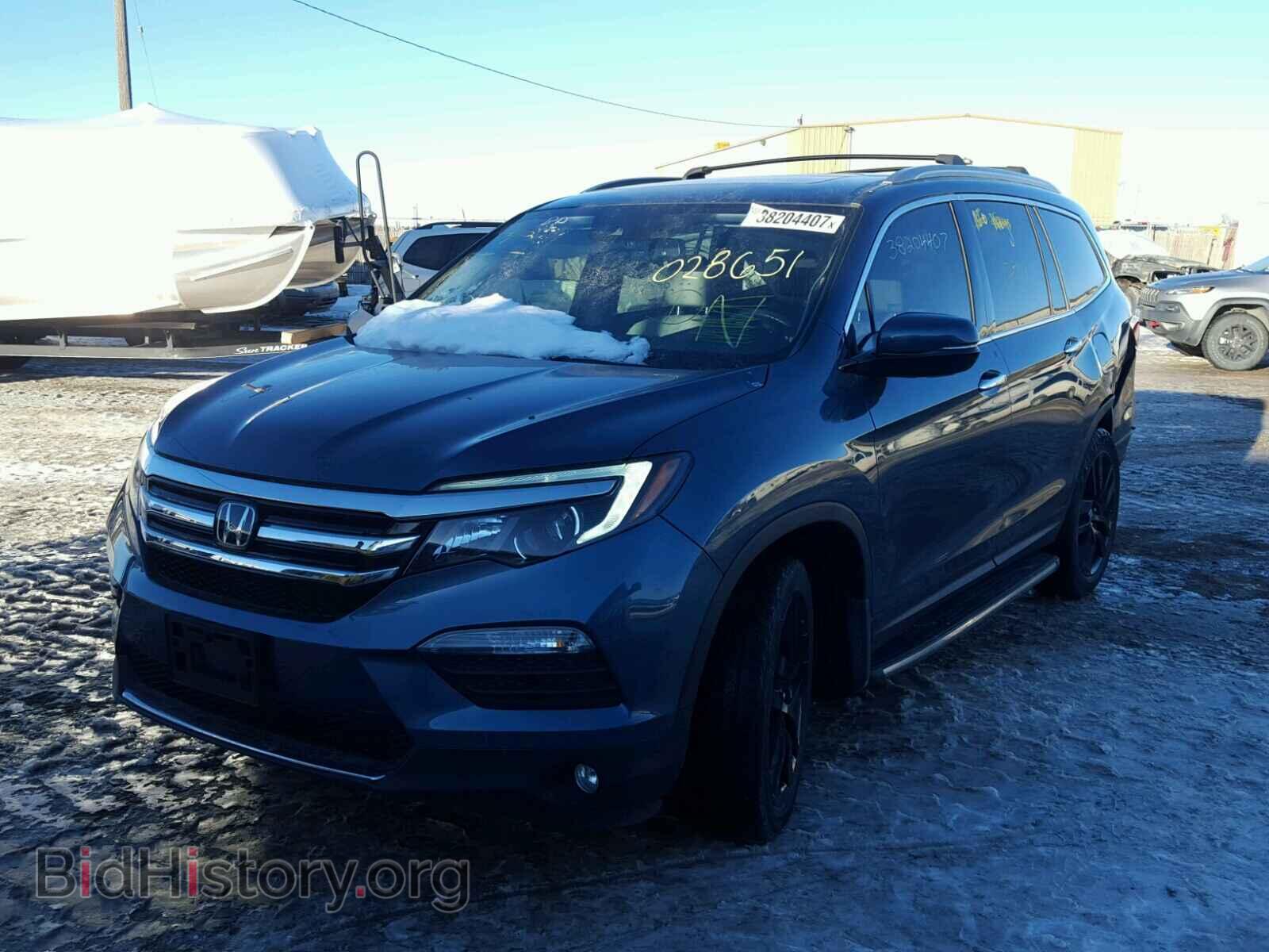 Photo 5FNYF6H08GB028651 - HONDA PILOT 2016