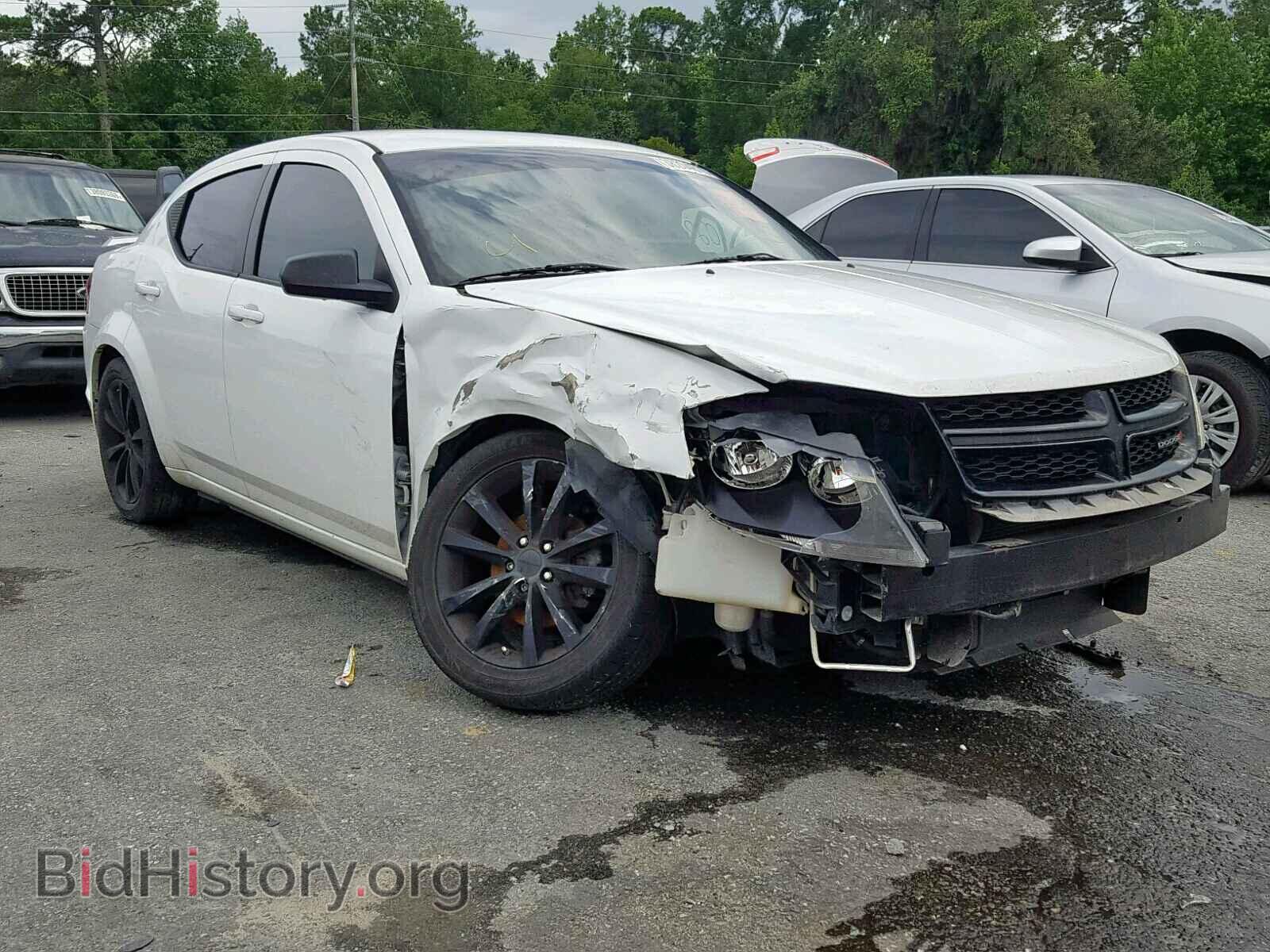 Photo 1C3CDZAG0DN748293 - DODGE AVENGER 2013