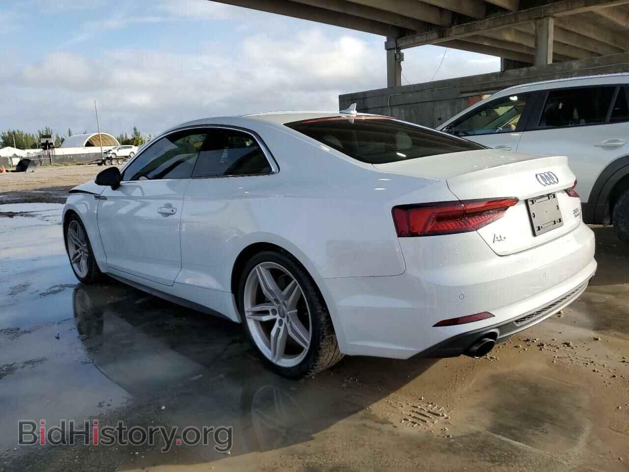 2018 AUDI A5 - VIN: WAUUNAF55JA037792 - Фото 2