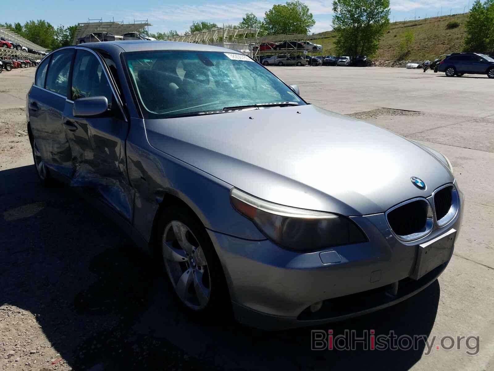 Photo WBANE53596CK81621 - BMW 5 SERIES 2006