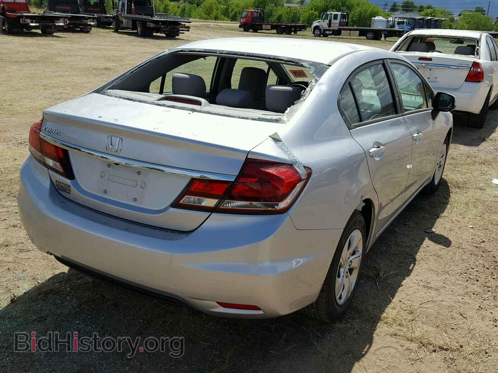 2013 HONDA CIVIC - VIN: 19XFB2F54DE096277 - Фото 4