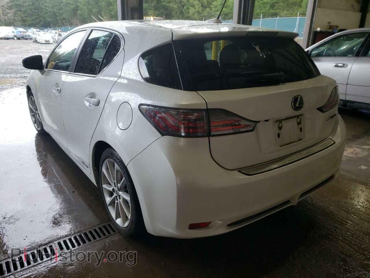 2013 LEXUS CT 200 - VIN: JTHKD5BH8D2165753 - Фото 3