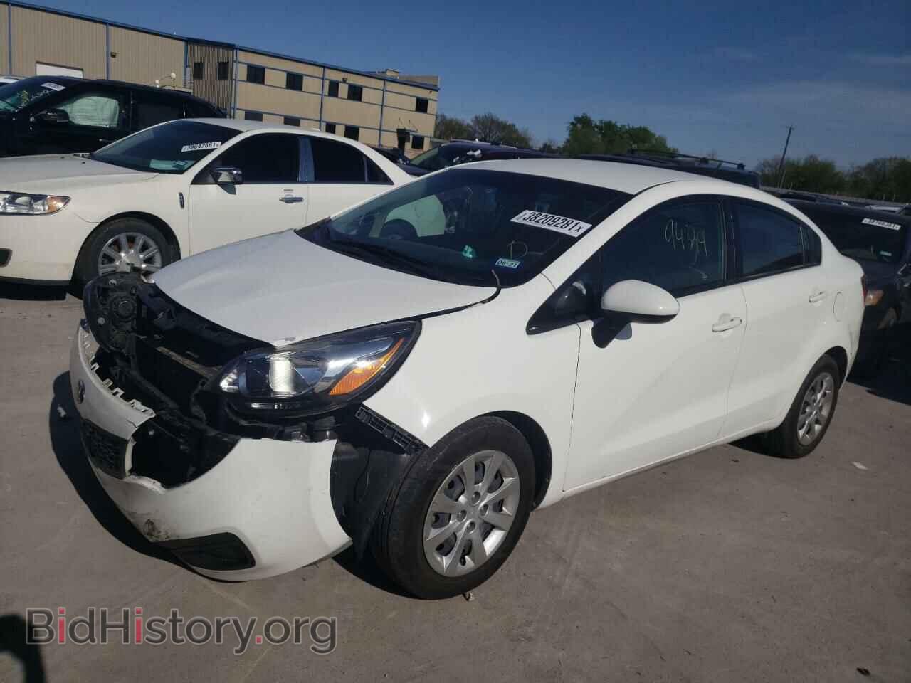 2015 KIA RIO - VIN: KNADM4A39F6491242 - Фото 2