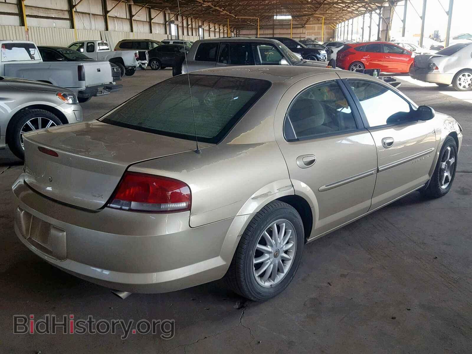 2001 CHRYSLER SEBRING - VIN: 1C3EL46U61N688349 - Photo 4
