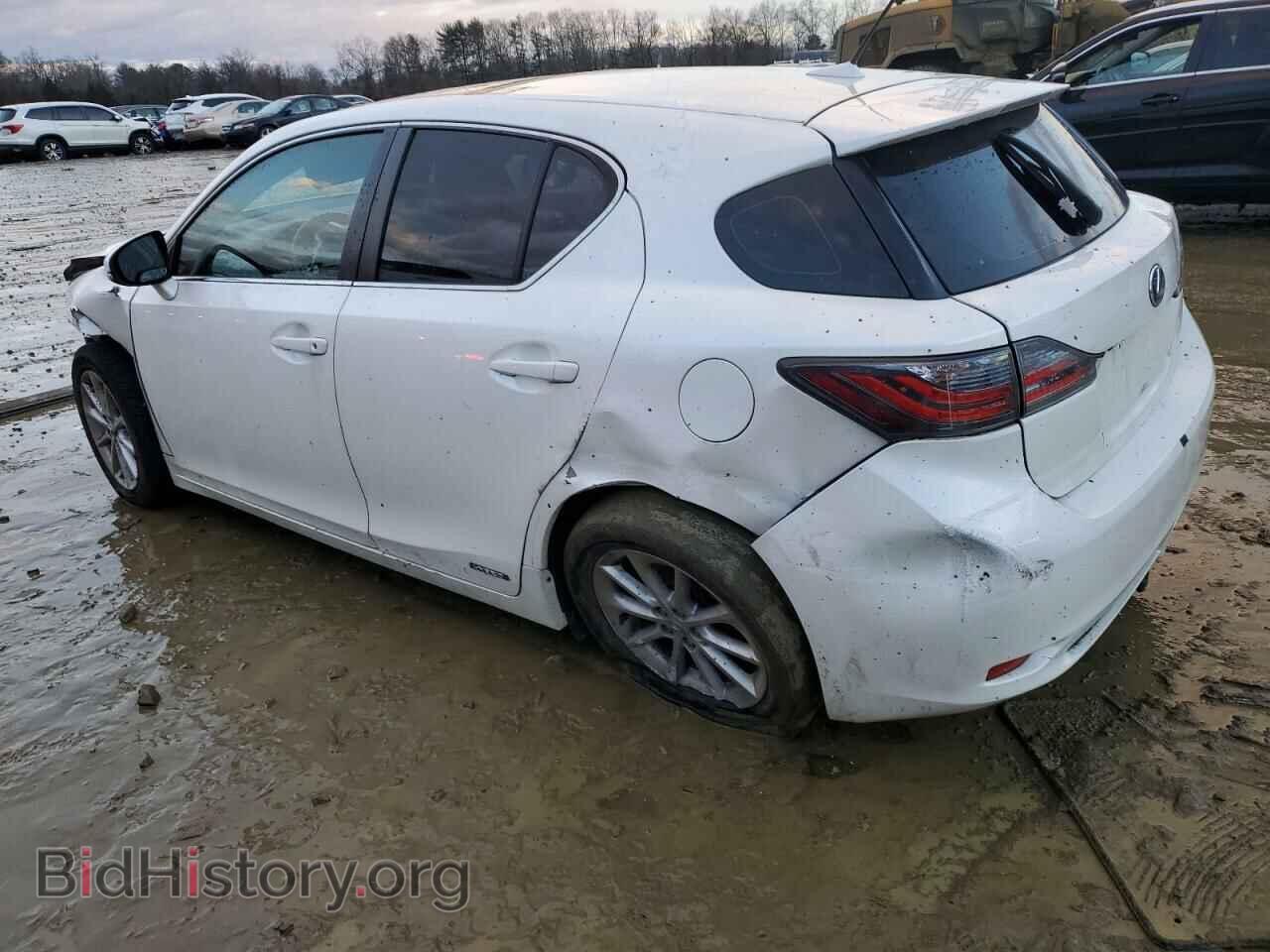 2012 LEXUS CT 200 - VIN: JTHKD5BH9C2106399 - Фото 2