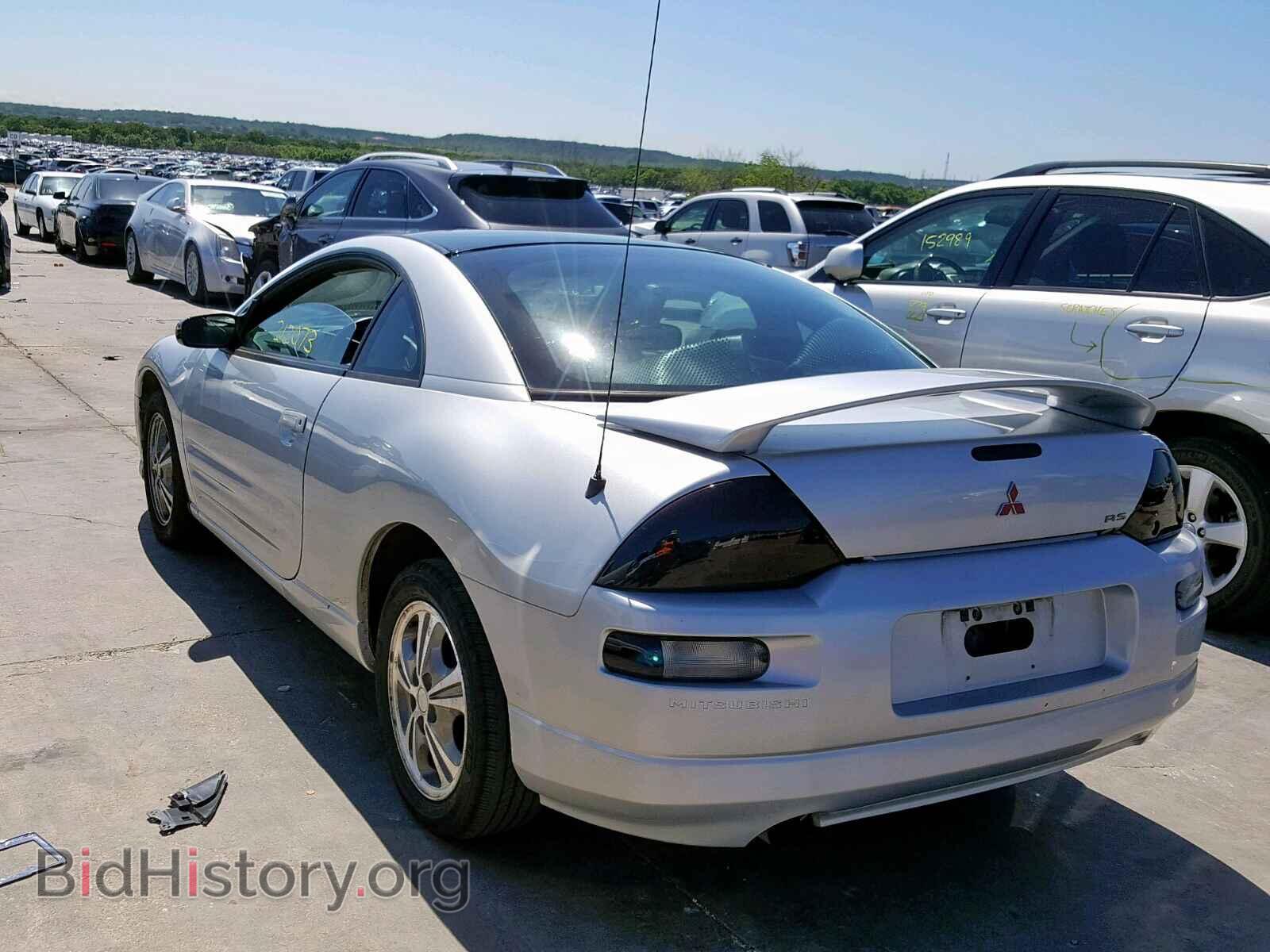 2001 MITSUBISHI ECLIPSE - VIN: 4A3AC34G01E124288 - Фото 3