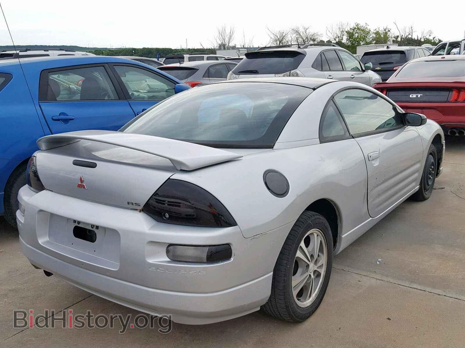 2001 MITSUBISHI ECLIPSE - VIN: 4A3AC34G01E124288 - Фото 4
